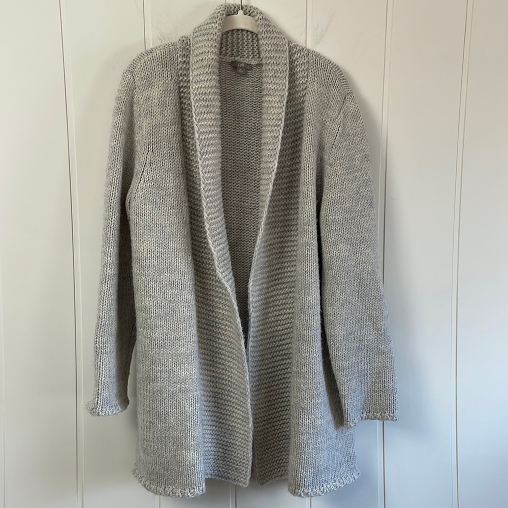 J. Jill Gray Open-Front Cardigan